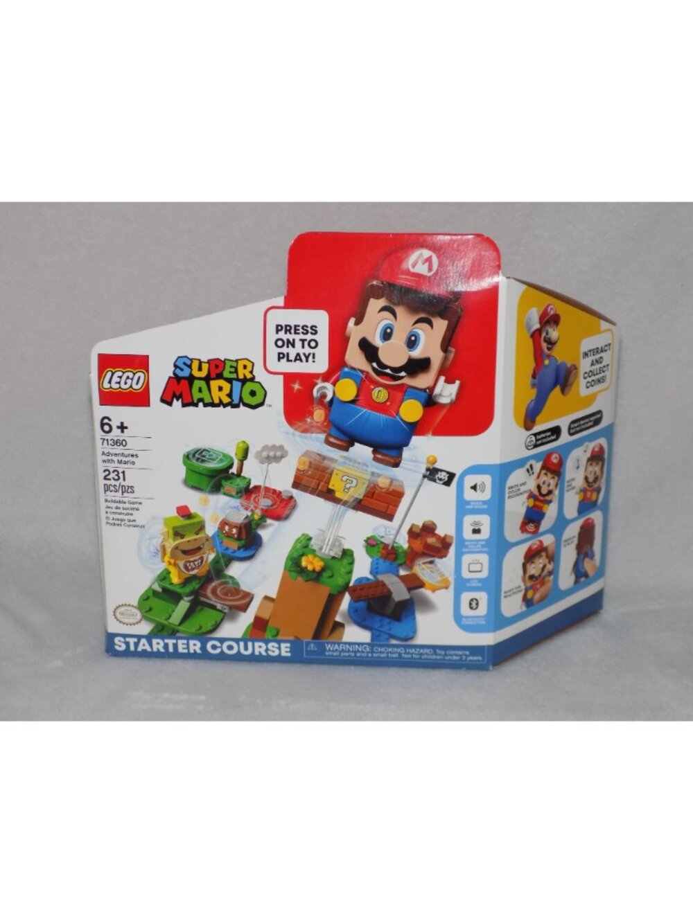 LEGO Super Mario Adventures with Mario Starter Course 71360 Nintendo NES New! - Picture 5 of 9